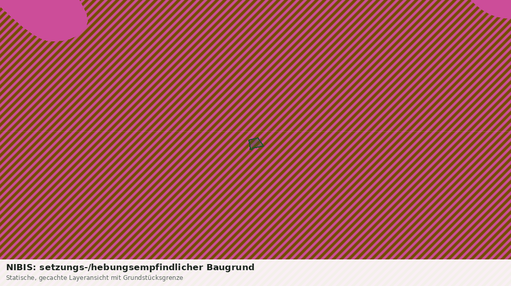 Statische Kartenansicht: NIBIS: setzungs-/hebungsempfindlicher Baugrund