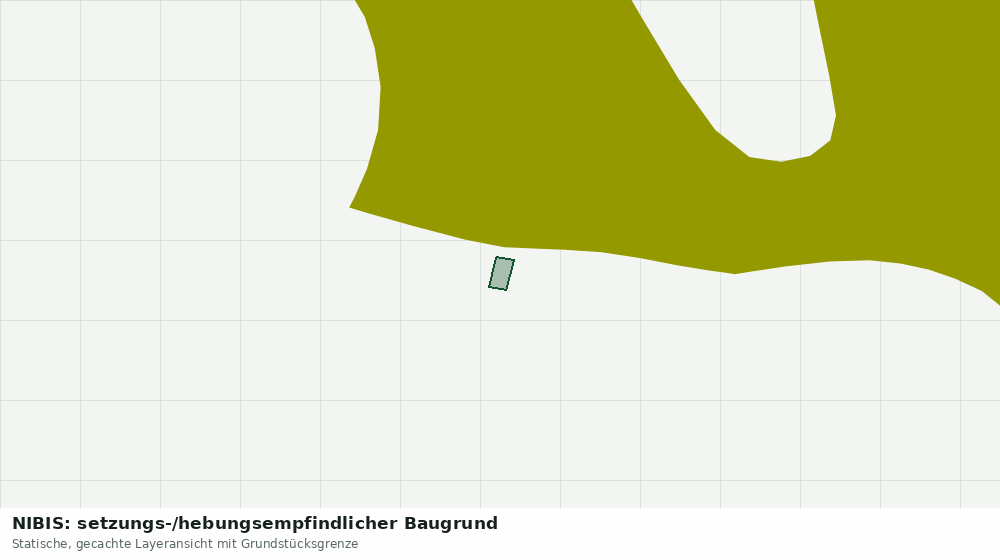 Statische Kartenansicht: NIBIS: setzungs-/hebungsempfindlicher Baugrund
