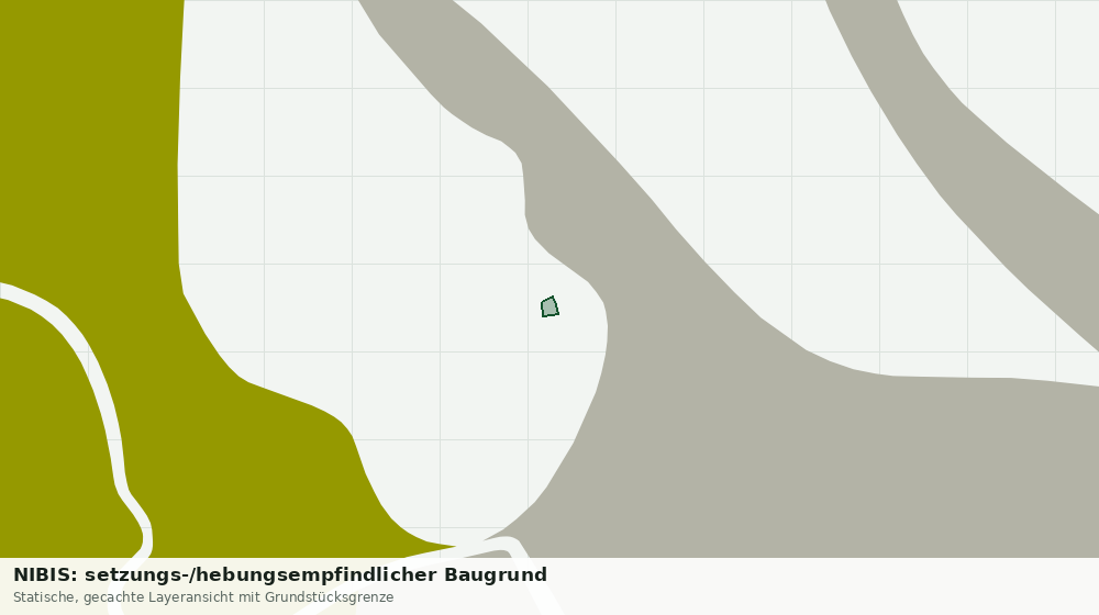 Statische Kartenansicht: NIBIS: setzungs-/hebungsempfindlicher Baugrund