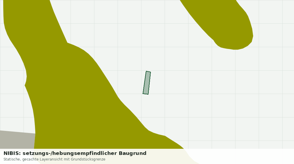 Statische Kartenansicht: NIBIS: setzungs-/hebungsempfindlicher Baugrund