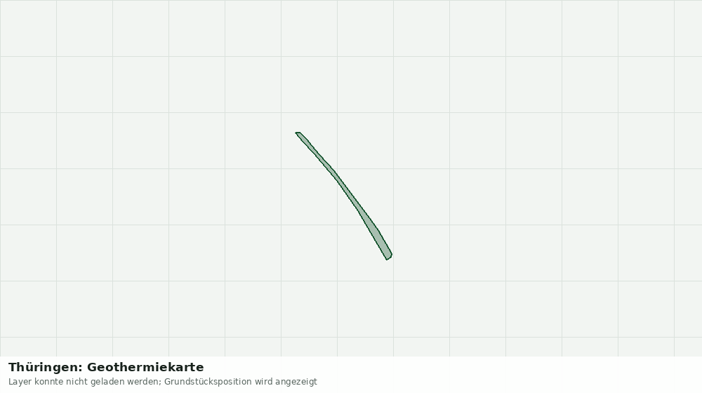 Statische Kartenansicht: Thüringen: Geothermiekarte