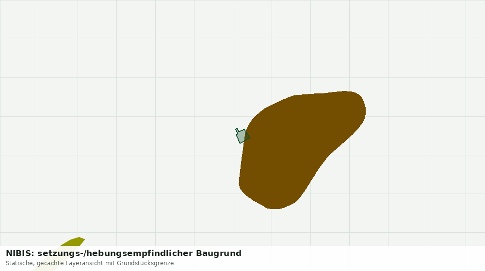 Statische Kartenansicht: NIBIS: setzungs-/hebungsempfindlicher Baugrund