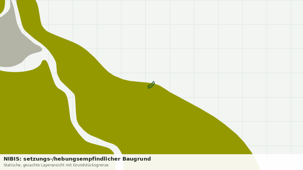 Statische Kartenansicht: NIBIS: setzungs-/hebungsempfindlicher Baugrund
