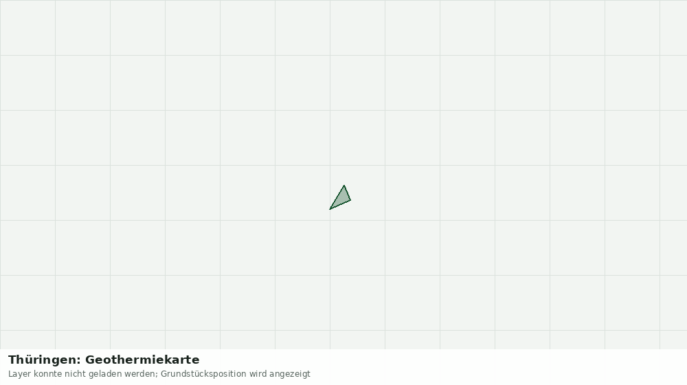 Statische Kartenansicht: Thüringen: Geothermiekarte