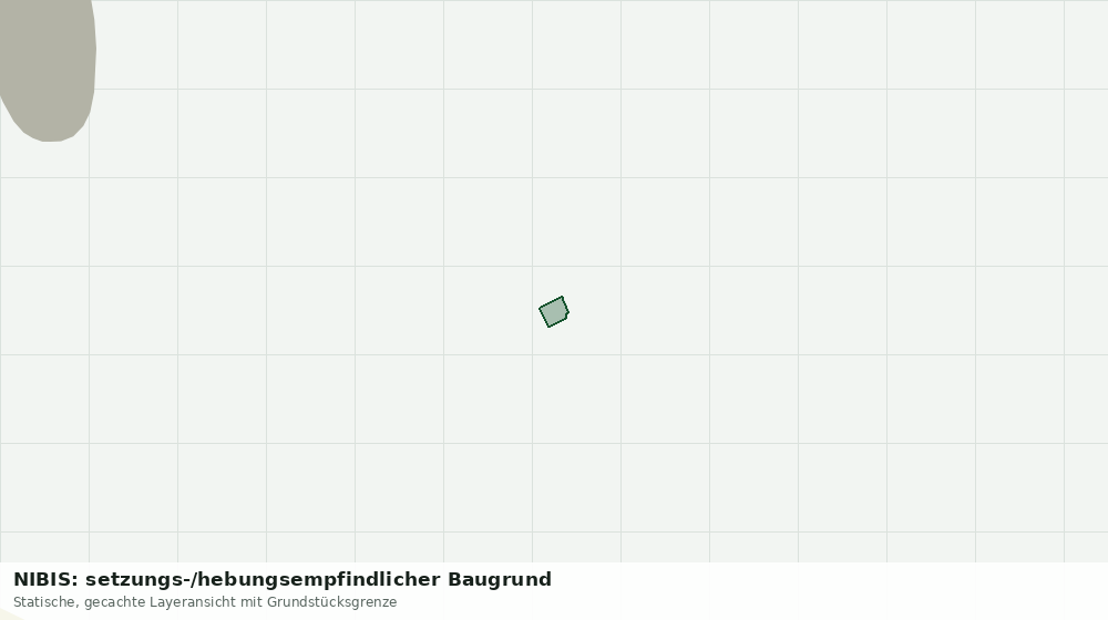 Statische Kartenansicht: NIBIS: setzungs-/hebungsempfindlicher Baugrund