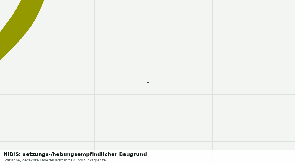 Statische Kartenansicht: NIBIS: setzungs-/hebungsempfindlicher Baugrund