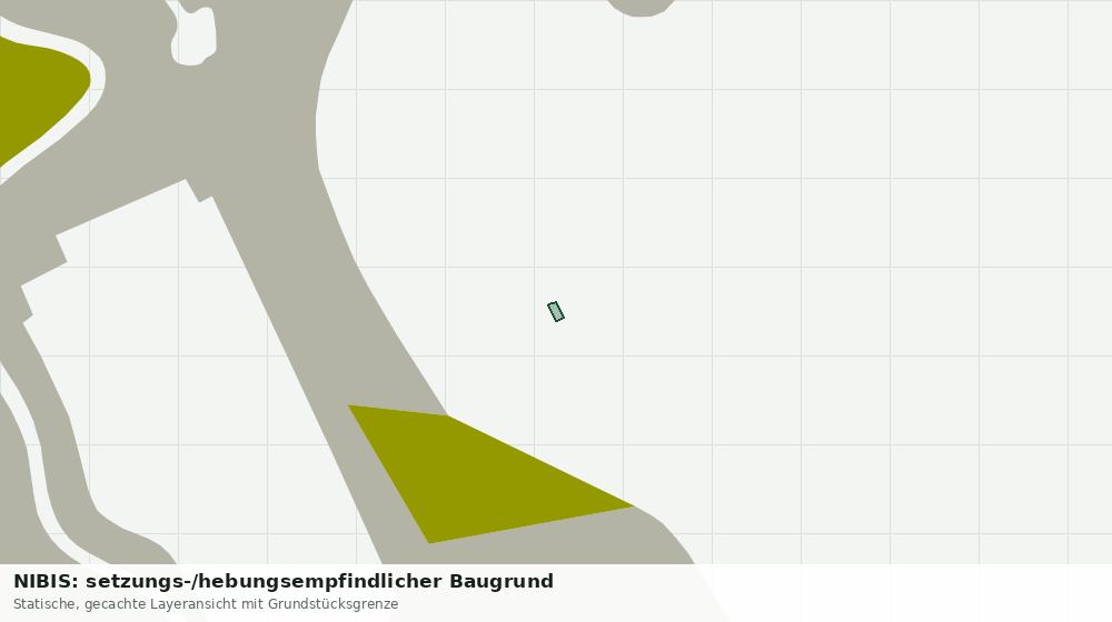 Statische Kartenansicht: NIBIS: setzungs-/hebungsempfindlicher Baugrund