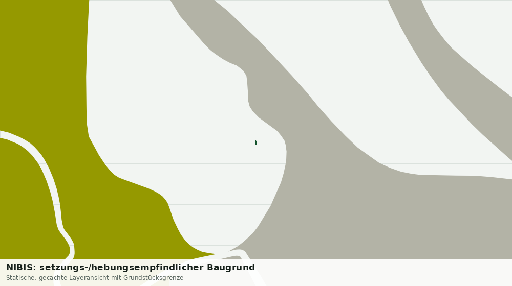 Statische Kartenansicht: NIBIS: setzungs-/hebungsempfindlicher Baugrund