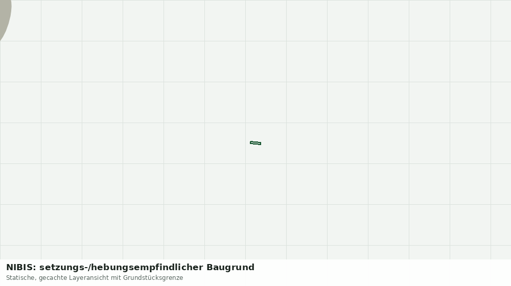 Statische Kartenansicht: NIBIS: setzungs-/hebungsempfindlicher Baugrund