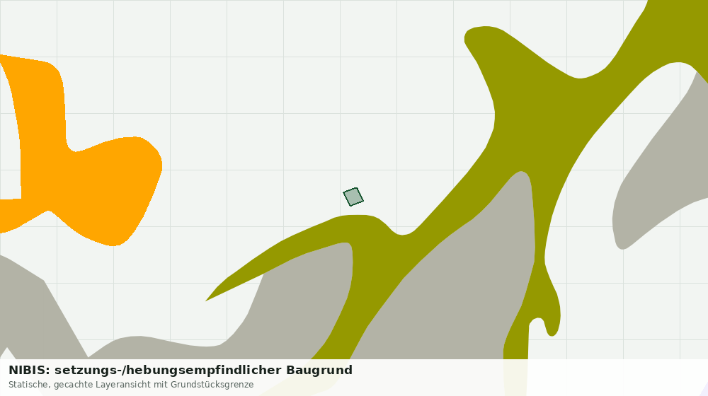 Statische Kartenansicht: NIBIS: setzungs-/hebungsempfindlicher Baugrund