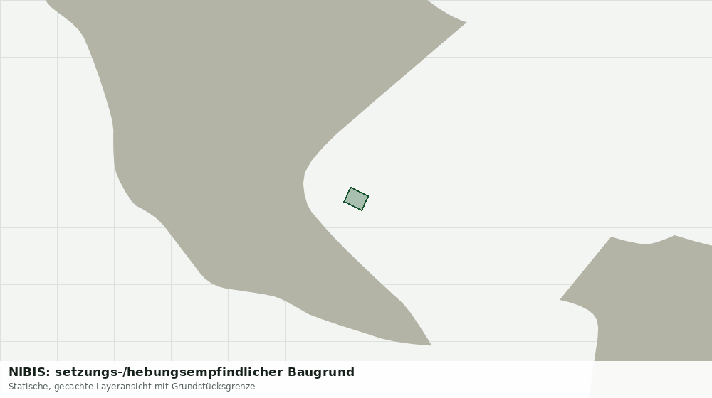 Statische Kartenansicht: NIBIS: setzungs-/hebungsempfindlicher Baugrund