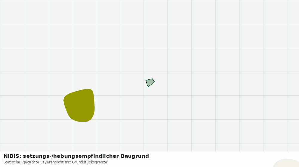 Statische Kartenansicht: NIBIS: setzungs-/hebungsempfindlicher Baugrund