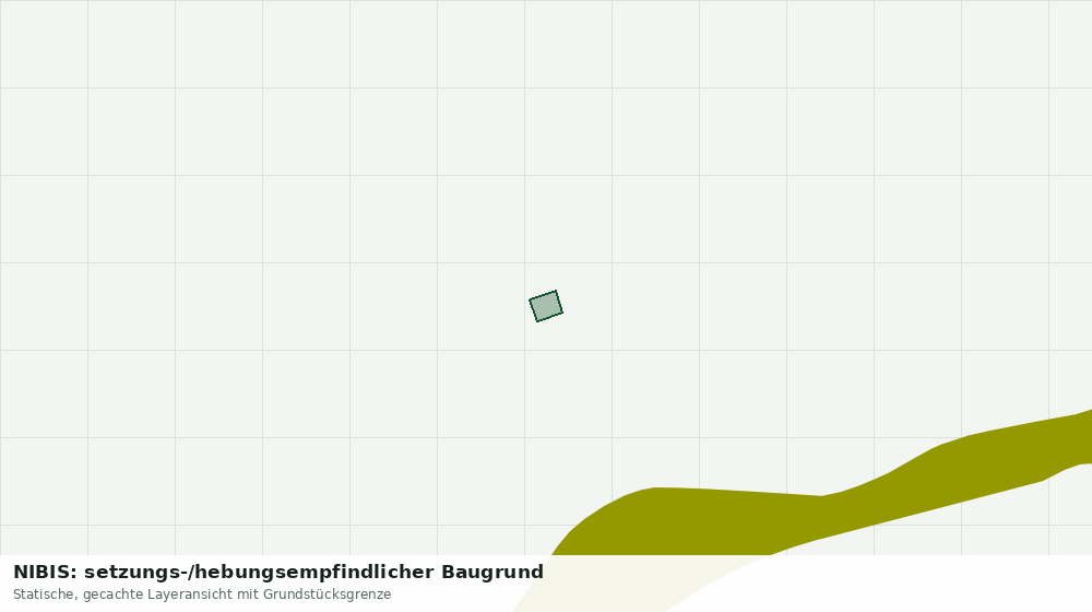 Statische Kartenansicht: NIBIS: setzungs-/hebungsempfindlicher Baugrund