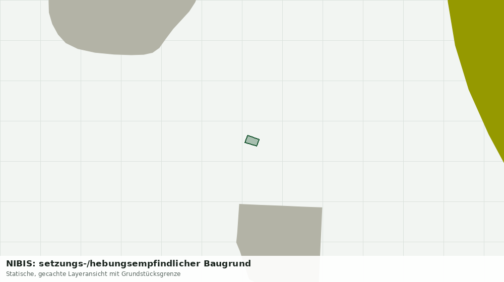 Statische Kartenansicht: NIBIS: setzungs-/hebungsempfindlicher Baugrund