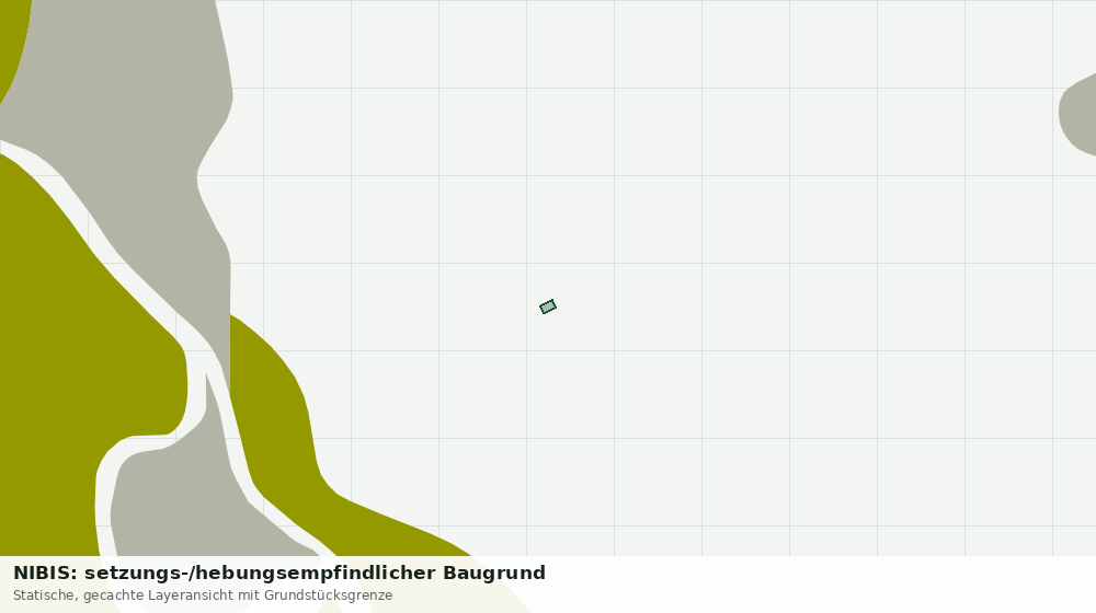 Statische Kartenansicht: NIBIS: setzungs-/hebungsempfindlicher Baugrund