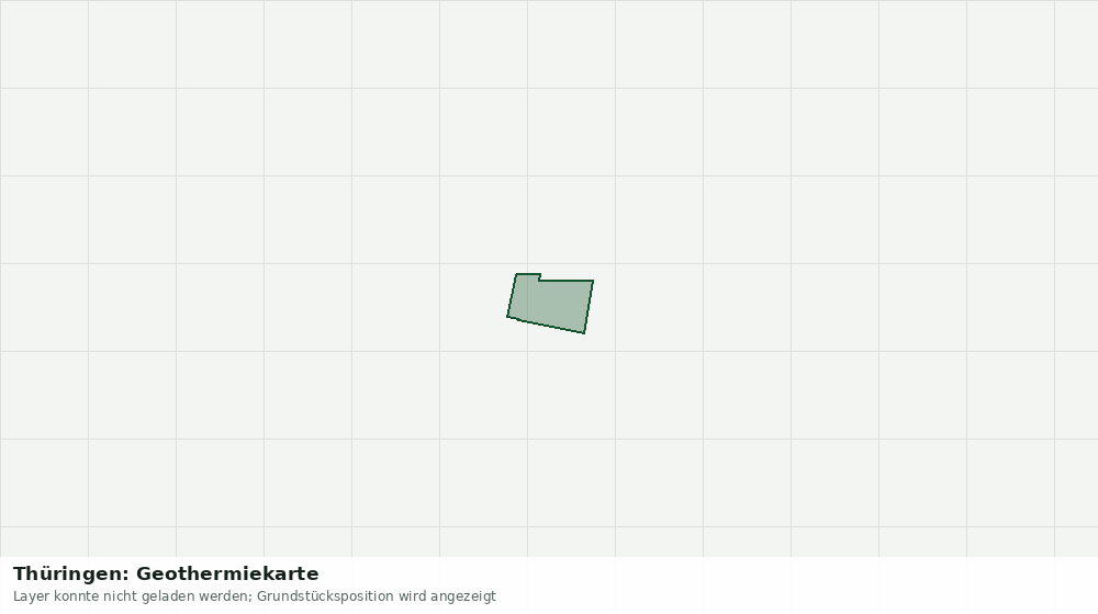 Statische Kartenansicht: Thüringen: Geothermiekarte