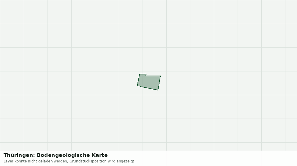 Statische Kartenansicht: Thüringen: Bodengeologische Karte