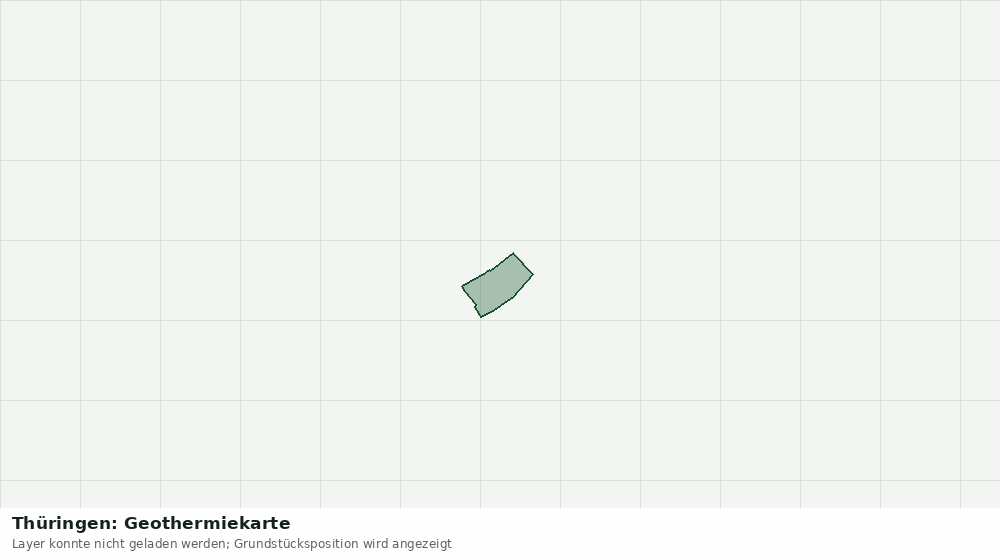Statische Kartenansicht: Thüringen: Geothermiekarte