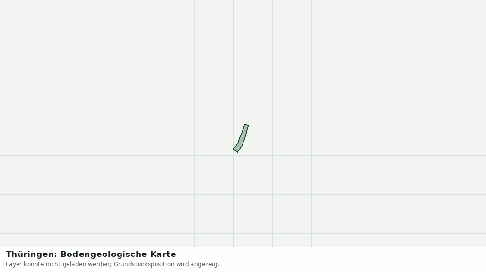 Statische Kartenansicht: Thüringen: Bodengeologische Karte