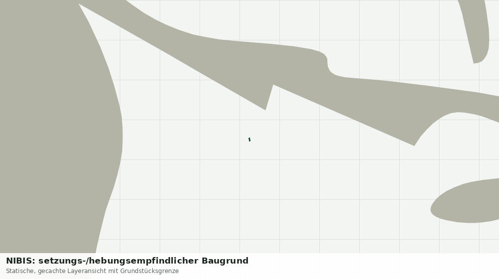 Statische Kartenansicht: NIBIS: setzungs-/hebungsempfindlicher Baugrund