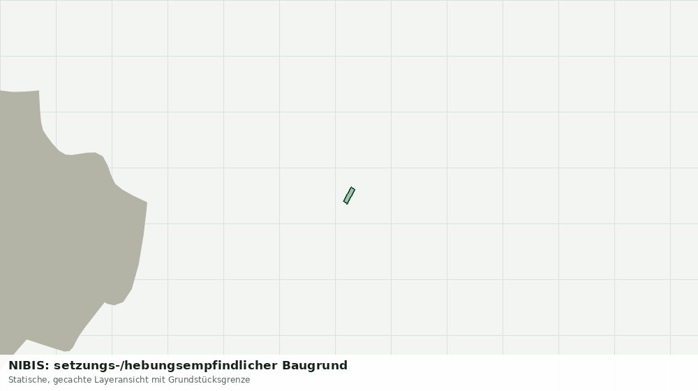 Statische Kartenansicht: NIBIS: setzungs-/hebungsempfindlicher Baugrund