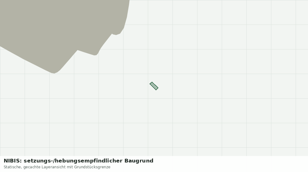 Statische Kartenansicht: NIBIS: setzungs-/hebungsempfindlicher Baugrund