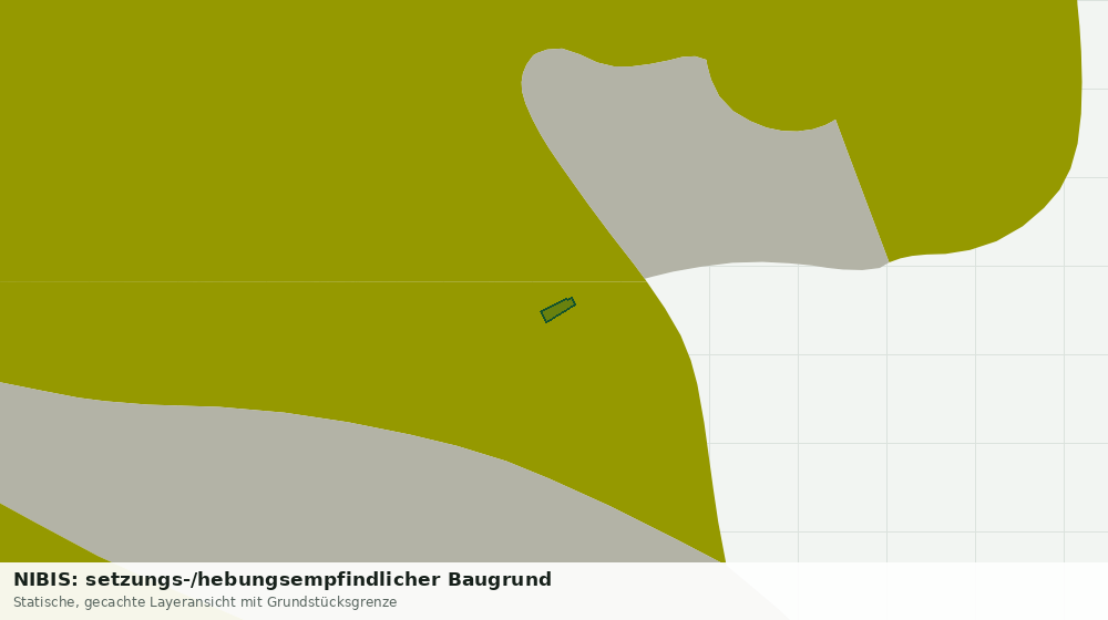 Statische Kartenansicht: NIBIS: setzungs-/hebungsempfindlicher Baugrund