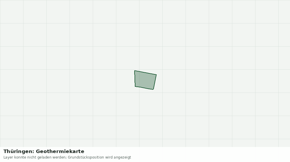 Statische Kartenansicht: Thüringen: Geothermiekarte