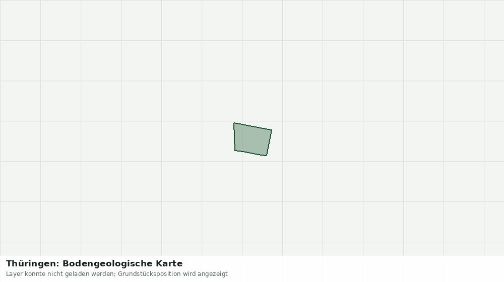 Statische Kartenansicht: Thüringen: Bodengeologische Karte