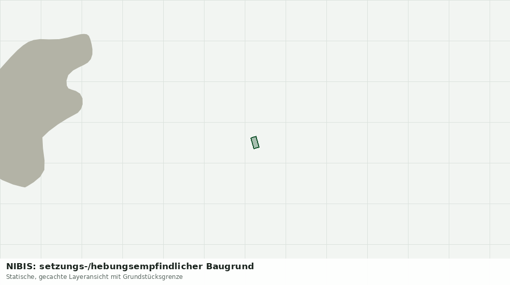 Statische Kartenansicht: NIBIS: setzungs-/hebungsempfindlicher Baugrund