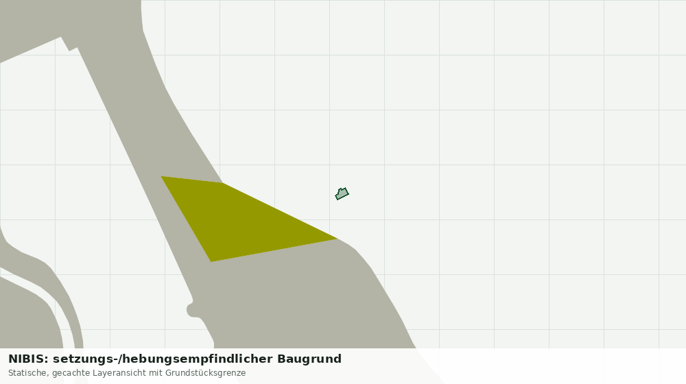 Statische Kartenansicht: NIBIS: setzungs-/hebungsempfindlicher Baugrund