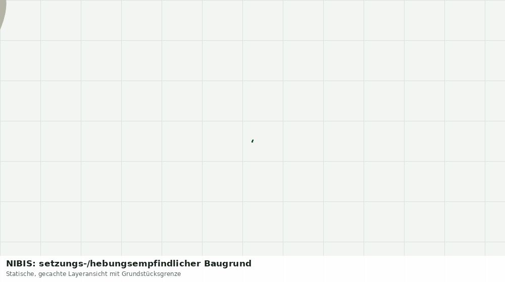 Statische Kartenansicht: NIBIS: setzungs-/hebungsempfindlicher Baugrund