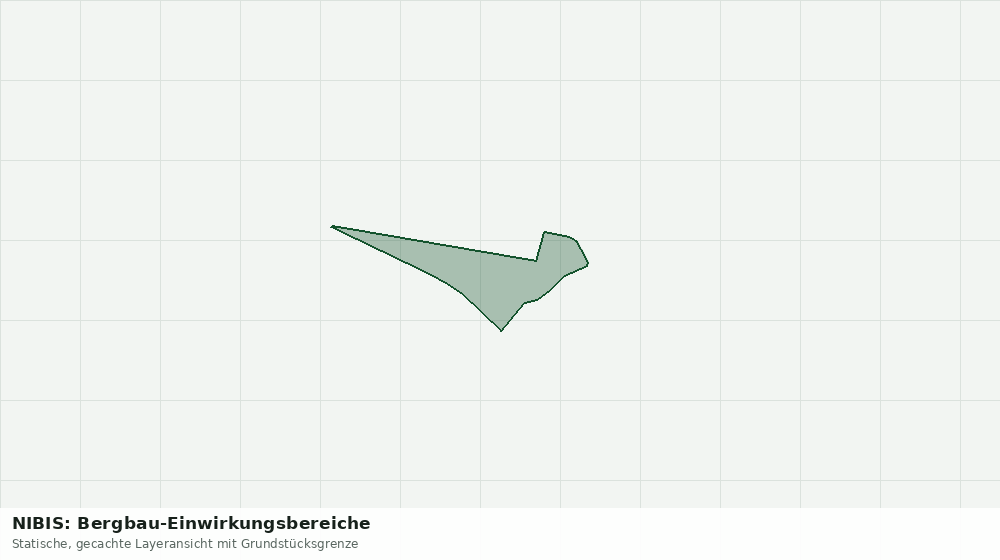 Statische Kartenansicht: NIBIS: Bergbau-Einwirkungsbereiche