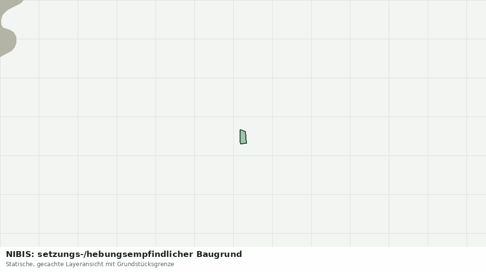Statische Kartenansicht: NIBIS: setzungs-/hebungsempfindlicher Baugrund
