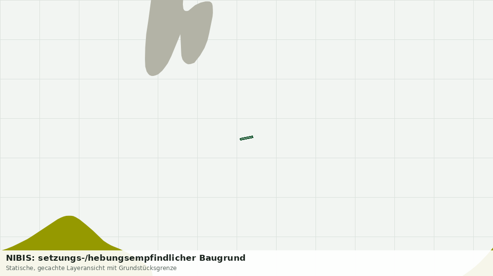 Statische Kartenansicht: NIBIS: setzungs-/hebungsempfindlicher Baugrund