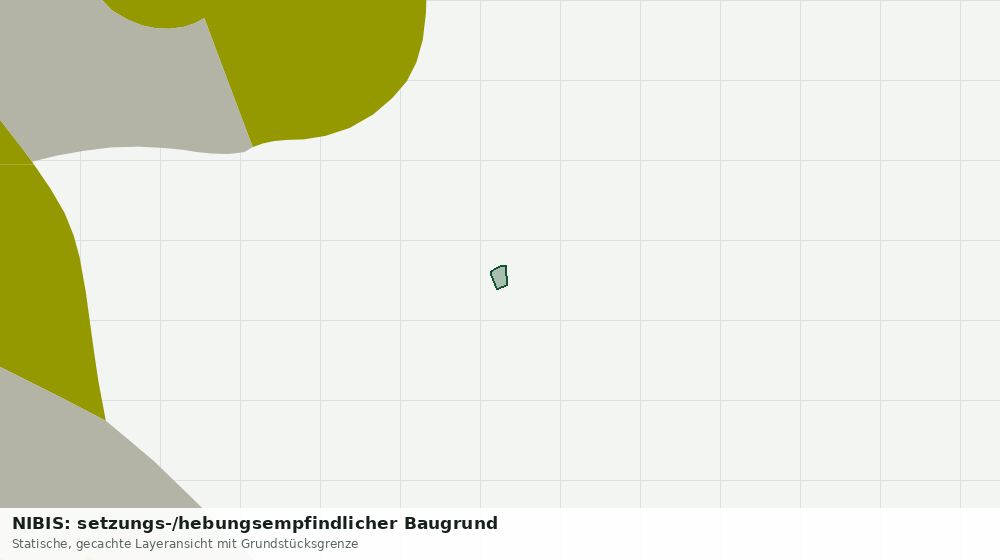 Statische Kartenansicht: NIBIS: setzungs-/hebungsempfindlicher Baugrund