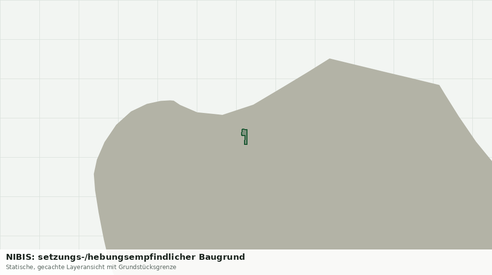 Statische Kartenansicht: NIBIS: setzungs-/hebungsempfindlicher Baugrund