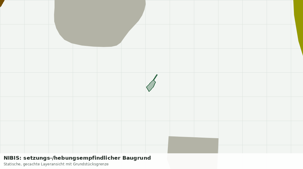 Statische Kartenansicht: NIBIS: setzungs-/hebungsempfindlicher Baugrund