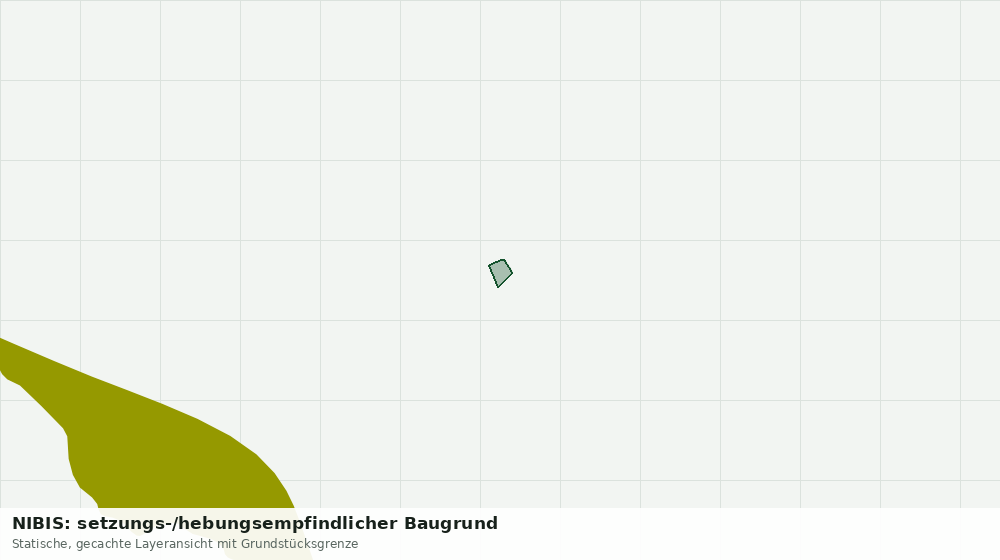 Statische Kartenansicht: NIBIS: setzungs-/hebungsempfindlicher Baugrund