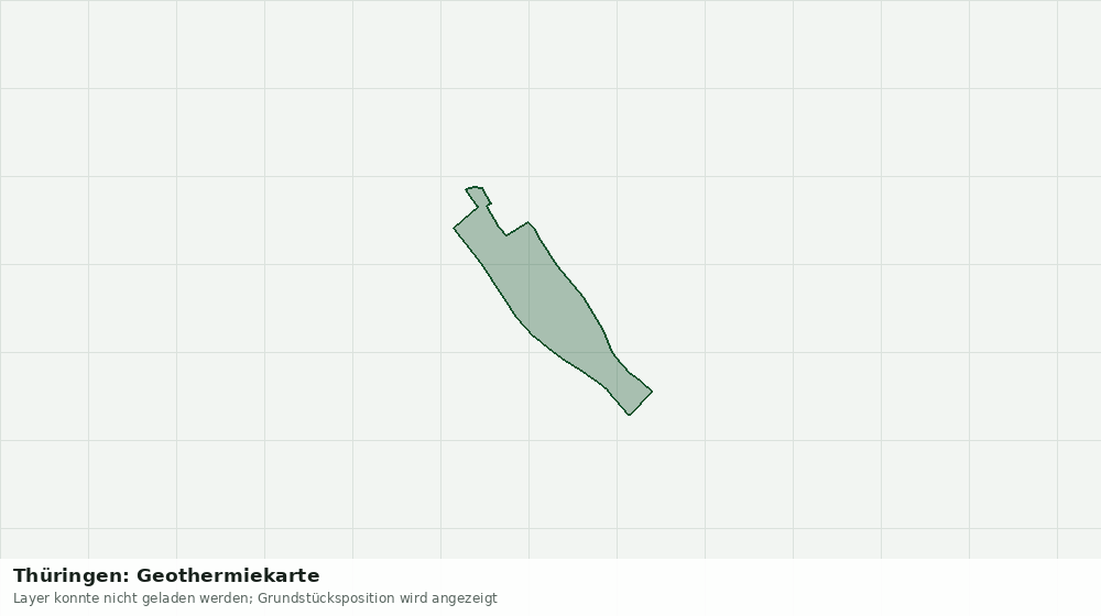 Statische Kartenansicht: Thüringen: Geothermiekarte