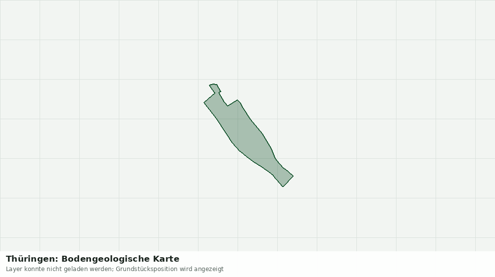 Statische Kartenansicht: Thüringen: Bodengeologische Karte