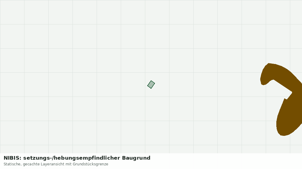 Statische Kartenansicht: NIBIS: setzungs-/hebungsempfindlicher Baugrund