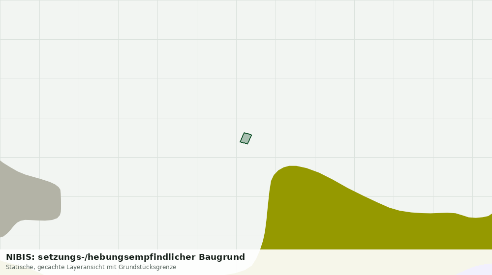 Statische Kartenansicht: NIBIS: setzungs-/hebungsempfindlicher Baugrund