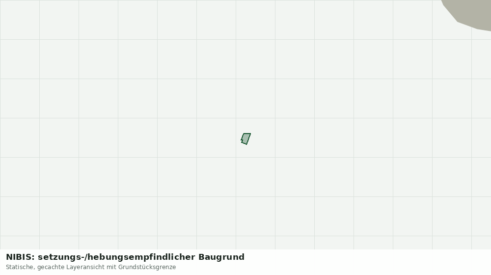 Statische Kartenansicht: NIBIS: setzungs-/hebungsempfindlicher Baugrund