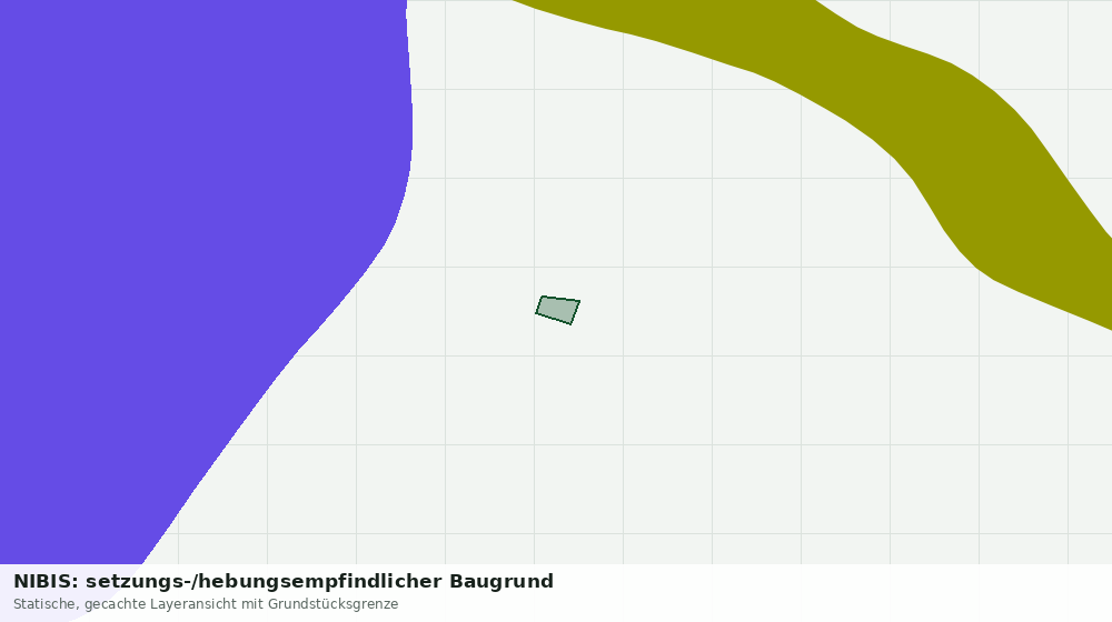 Statische Kartenansicht: NIBIS: setzungs-/hebungsempfindlicher Baugrund