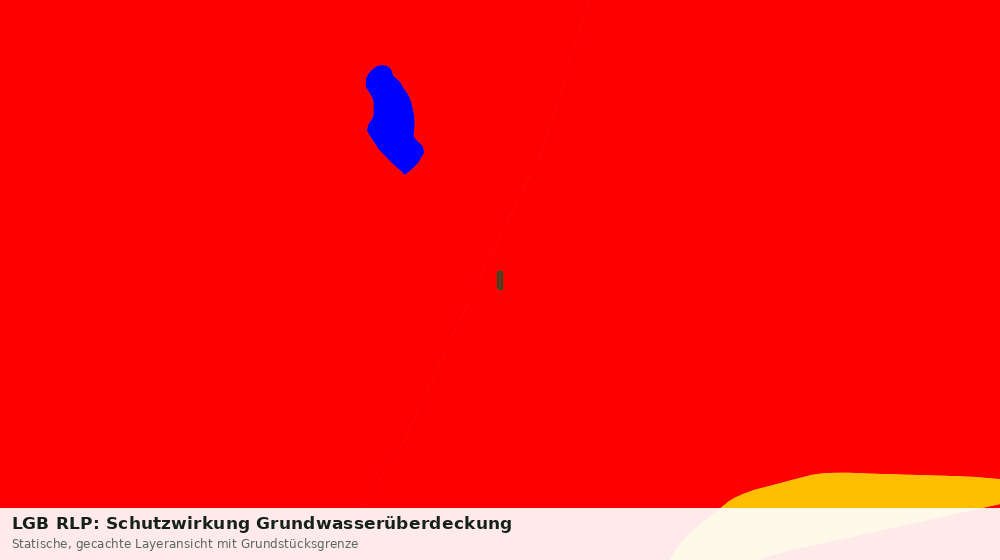 Statische Kartenansicht: LGB RLP: Schutzwirkung Grundwasserüberdeckung