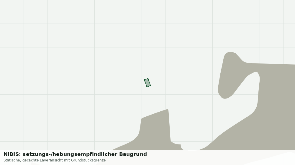 Statische Kartenansicht: NIBIS: setzungs-/hebungsempfindlicher Baugrund