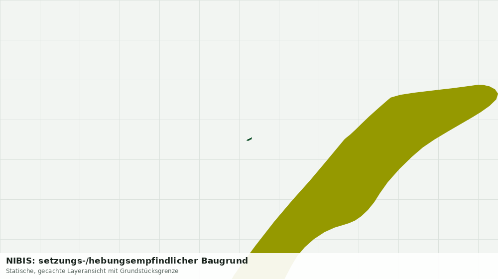 Statische Kartenansicht: NIBIS: setzungs-/hebungsempfindlicher Baugrund