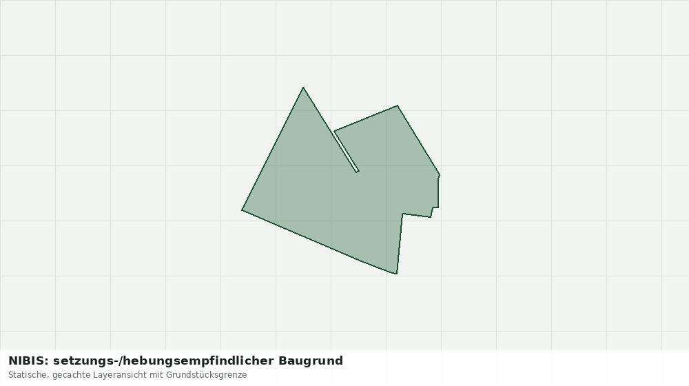 Statische Kartenansicht: NIBIS: setzungs-/hebungsempfindlicher Baugrund