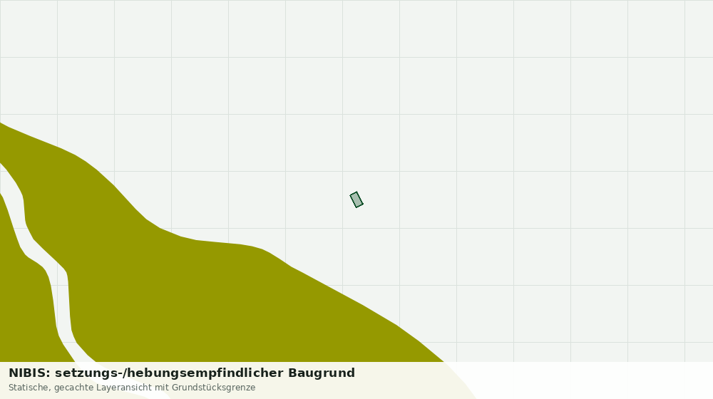 Statische Kartenansicht: NIBIS: setzungs-/hebungsempfindlicher Baugrund